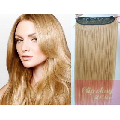 43cm Remy Clip-In Haarteil gerade – naturblond