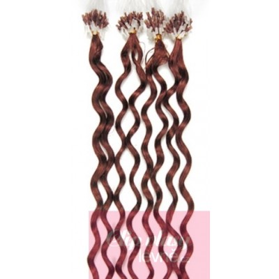Lockiges Haar für die Methoden Micro Ring 60 cm – kupfer