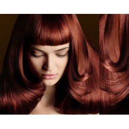 Clip in ofina – REMY 100% lidské vlasy – PLATINA/SVĚTLE HNĚDÁ