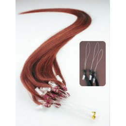 Haar für die Methoden Micro Ring / Easy Loop 40 cm – kupfer