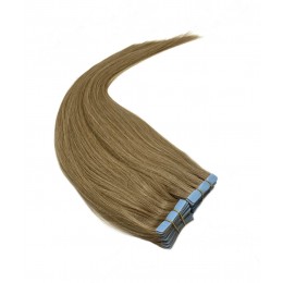 Vlasy pro metodu Invisible Tape / TapeX / Tape Hair / Tape IN 50cm - černé